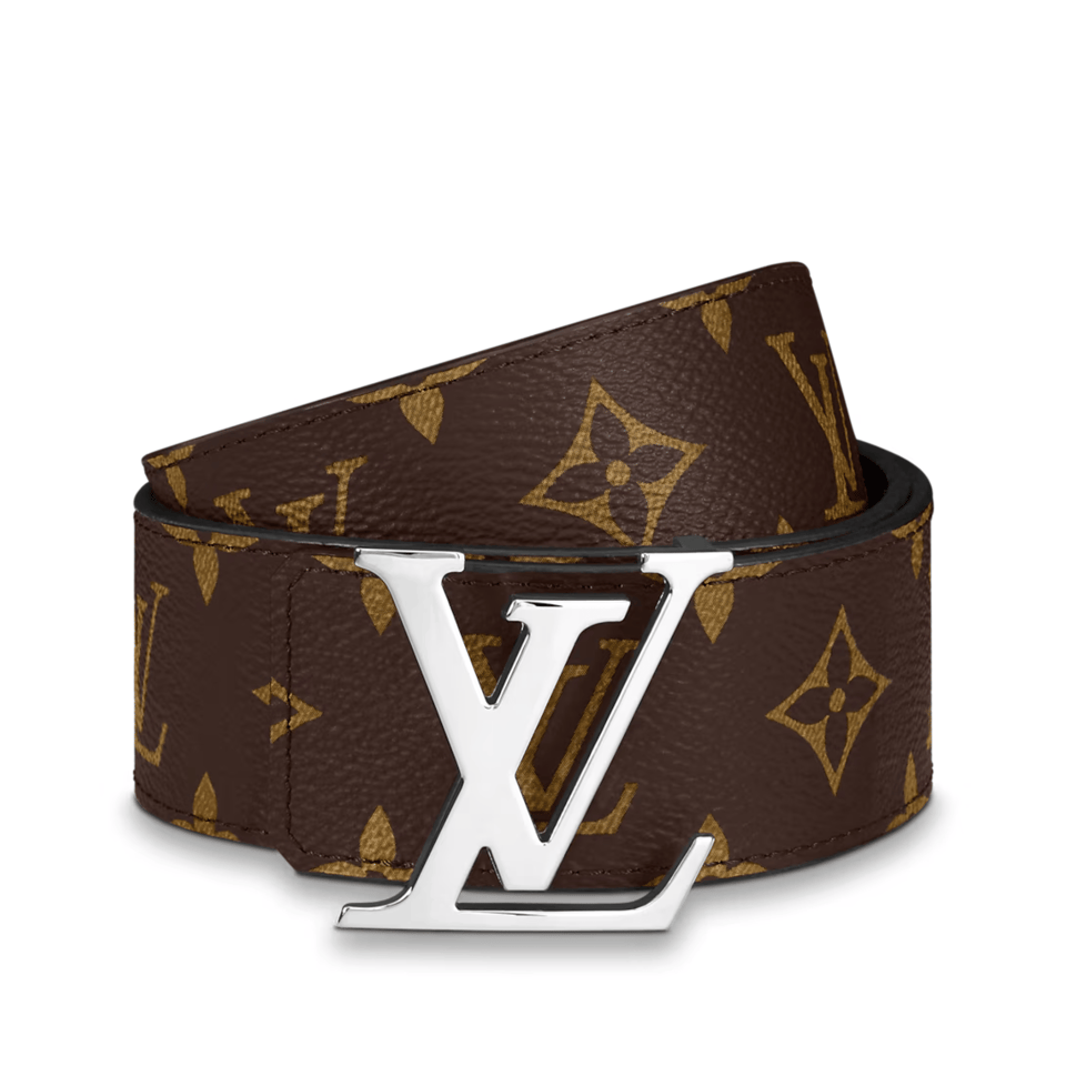 Louis Vuitton LV Silver Initiales 40mm Reversible Men Belt M9821V view 3