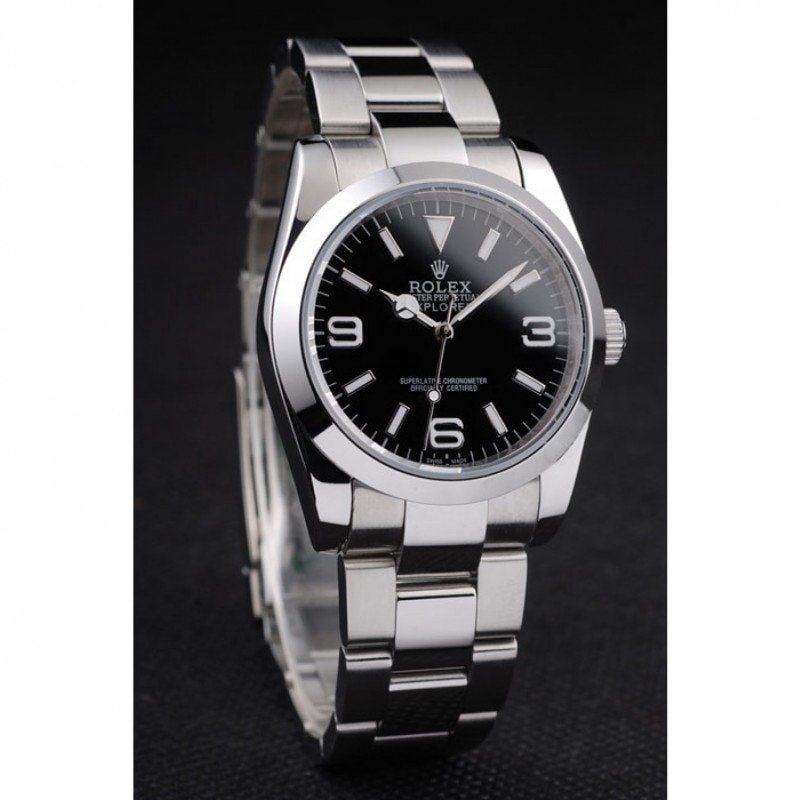 Rolex Explorer 40mm Black Dial 98087 view 4