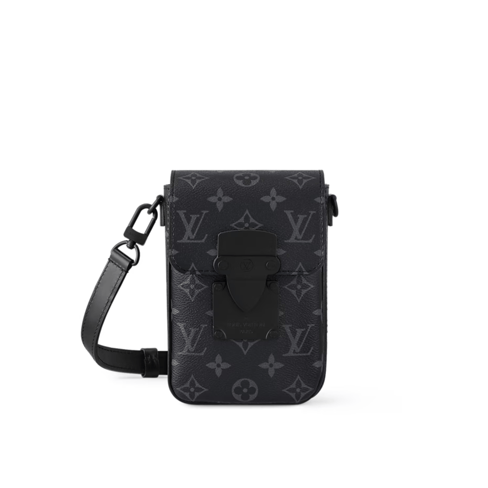 Louis Vuitton S-Lock Vertical Wearable Wallet Black 18Cm view 2