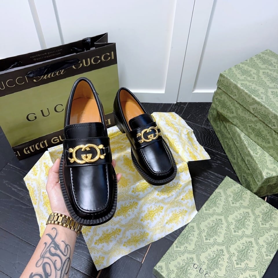 Gucci Womens Loafer With Interlocking G ?701791 10R60 1000 view 8