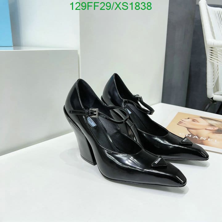 Prada Modellerie Leather Mary Jane Pumps In Nero Black view 6
