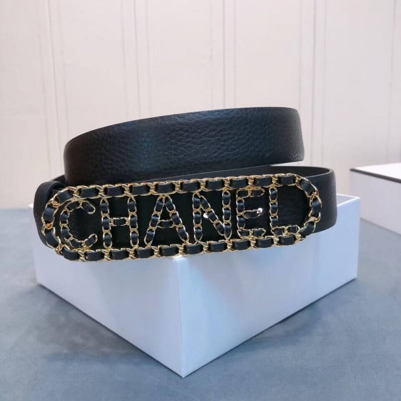 Chanel Clemence Calfskin 30mm Belt AA6600 view 4