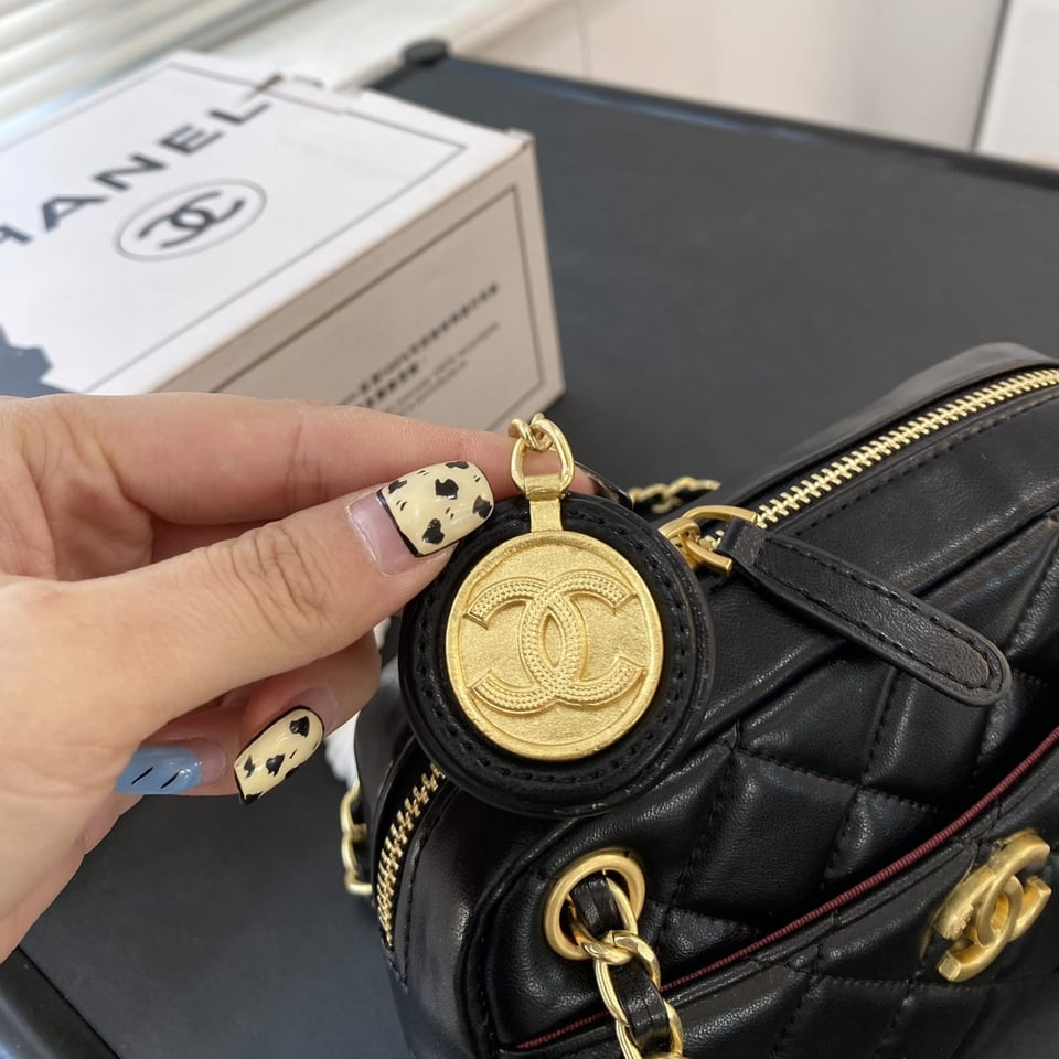 Chanel Mini Camera Case Black 18Cm/7.1in view 6