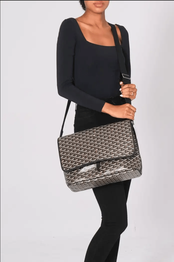Goyard Capetien Bag Black 39cm/15.4in view 11