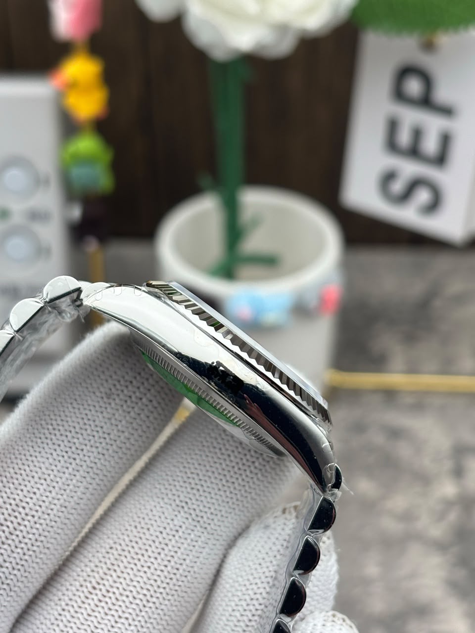 [SUPER CLONE] Rolex Datejust 41mm Dial Blue Watch view 6