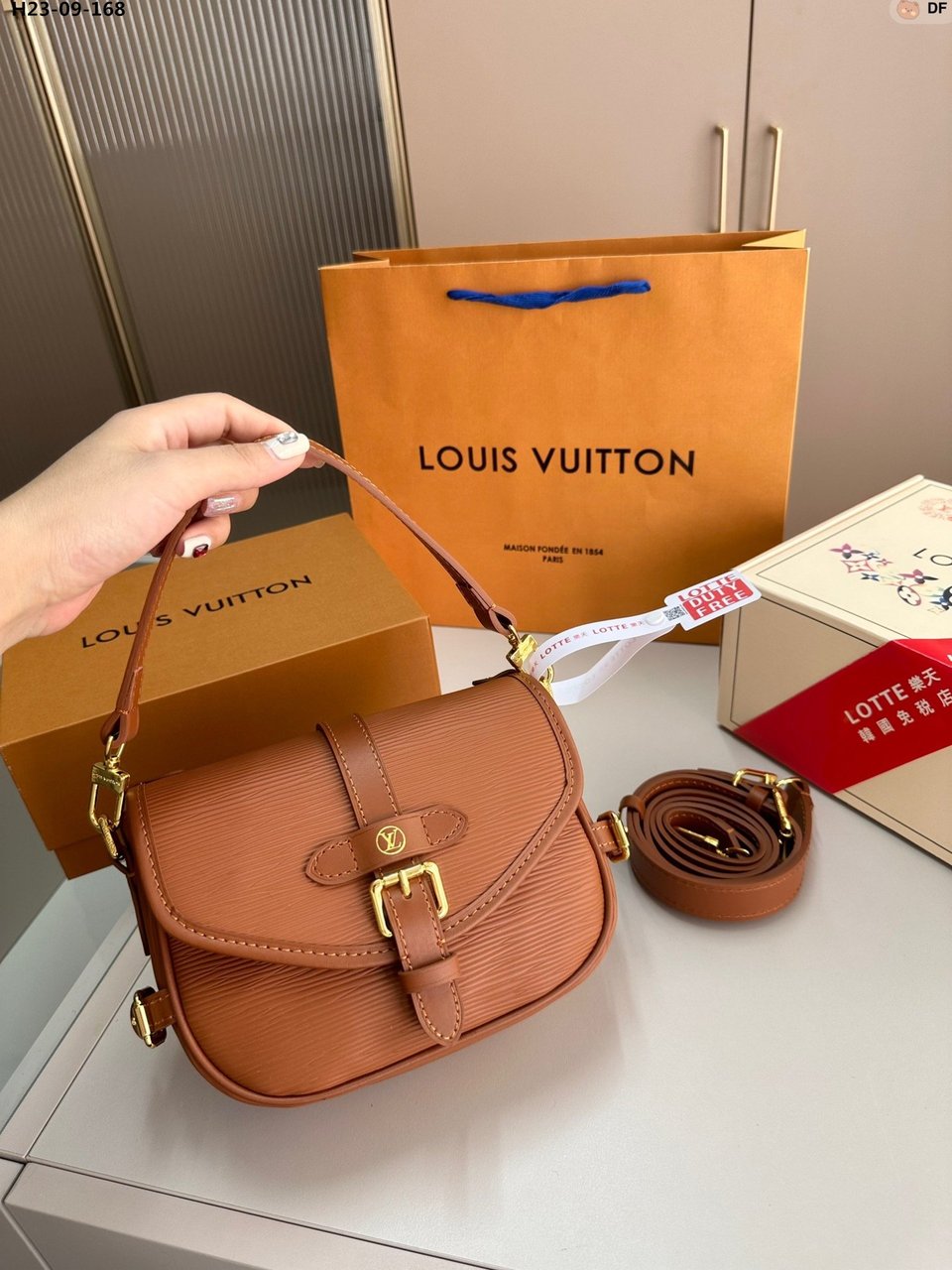 Louis Vuitton Saumur Bb Bag Brown 20Cm view 3