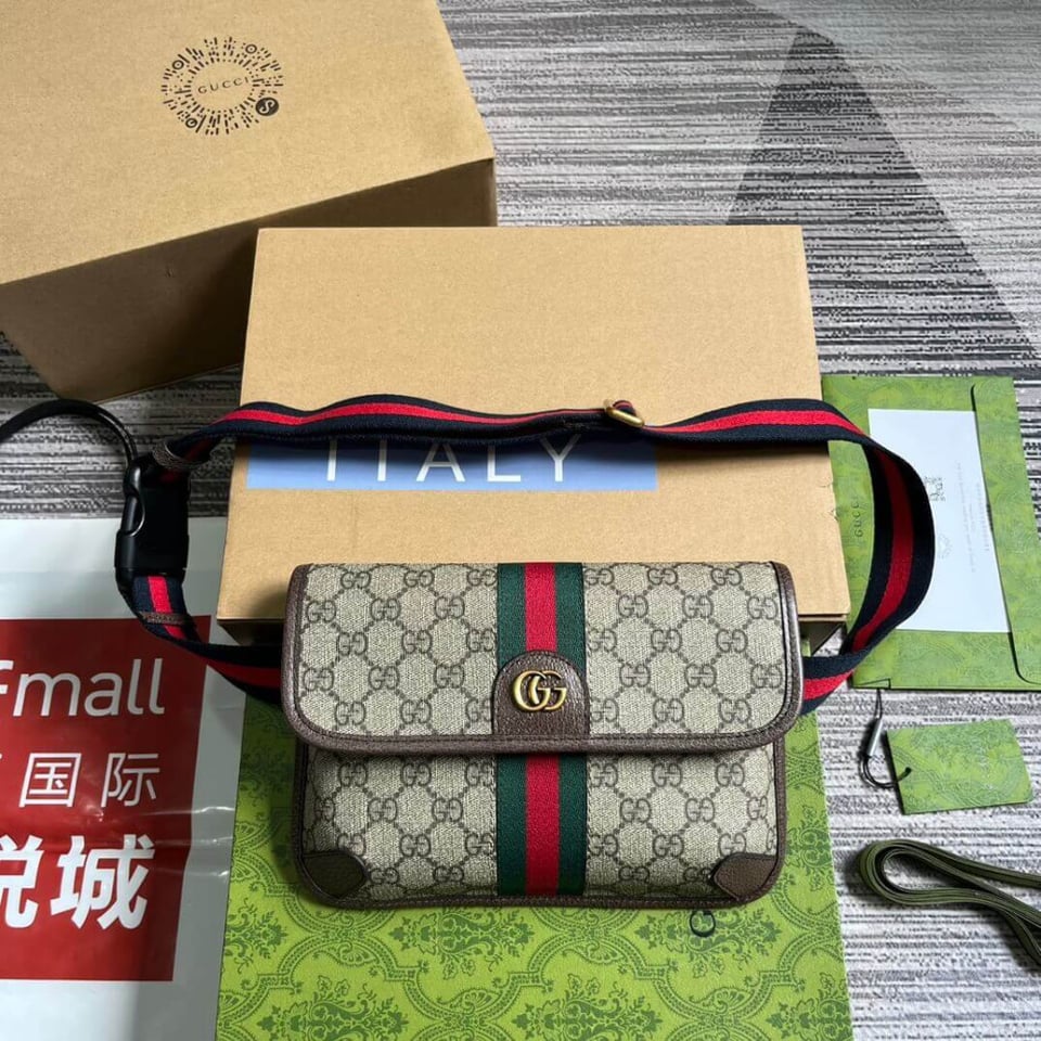 Gucci Ophidia GG Small Belt Bag 24cm view 3