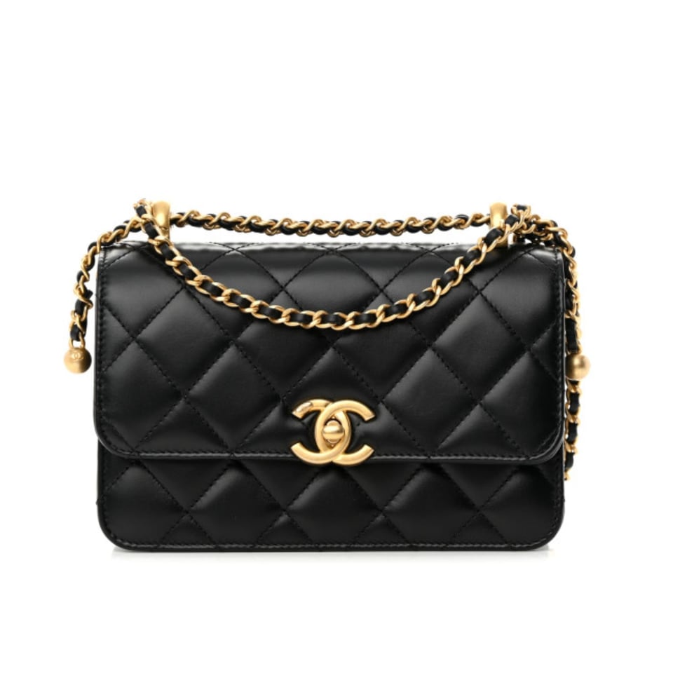 Chanel Calfskin Quilted Perfect Fit Flap Back 22cm view 2