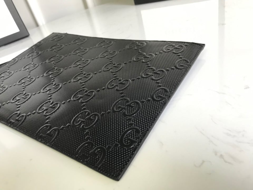 Gucci GG Embossed Pouch Black 12in/31cm For Men view 3