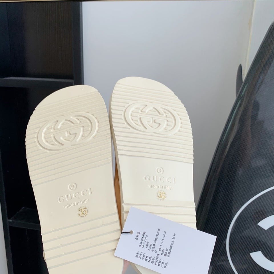Gucci Women?S Sandal With Mini Double G White 660243 J8700 9050 view 10