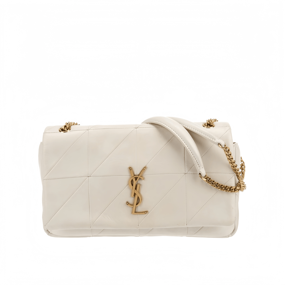 Saint Laurent Jamie Medium In White 26Cm view 2