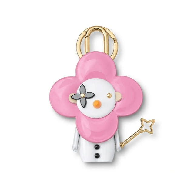 Louis Vuitton Vivienne Snowman Key Holder &amp; Bag Charm 13cm/5.1in