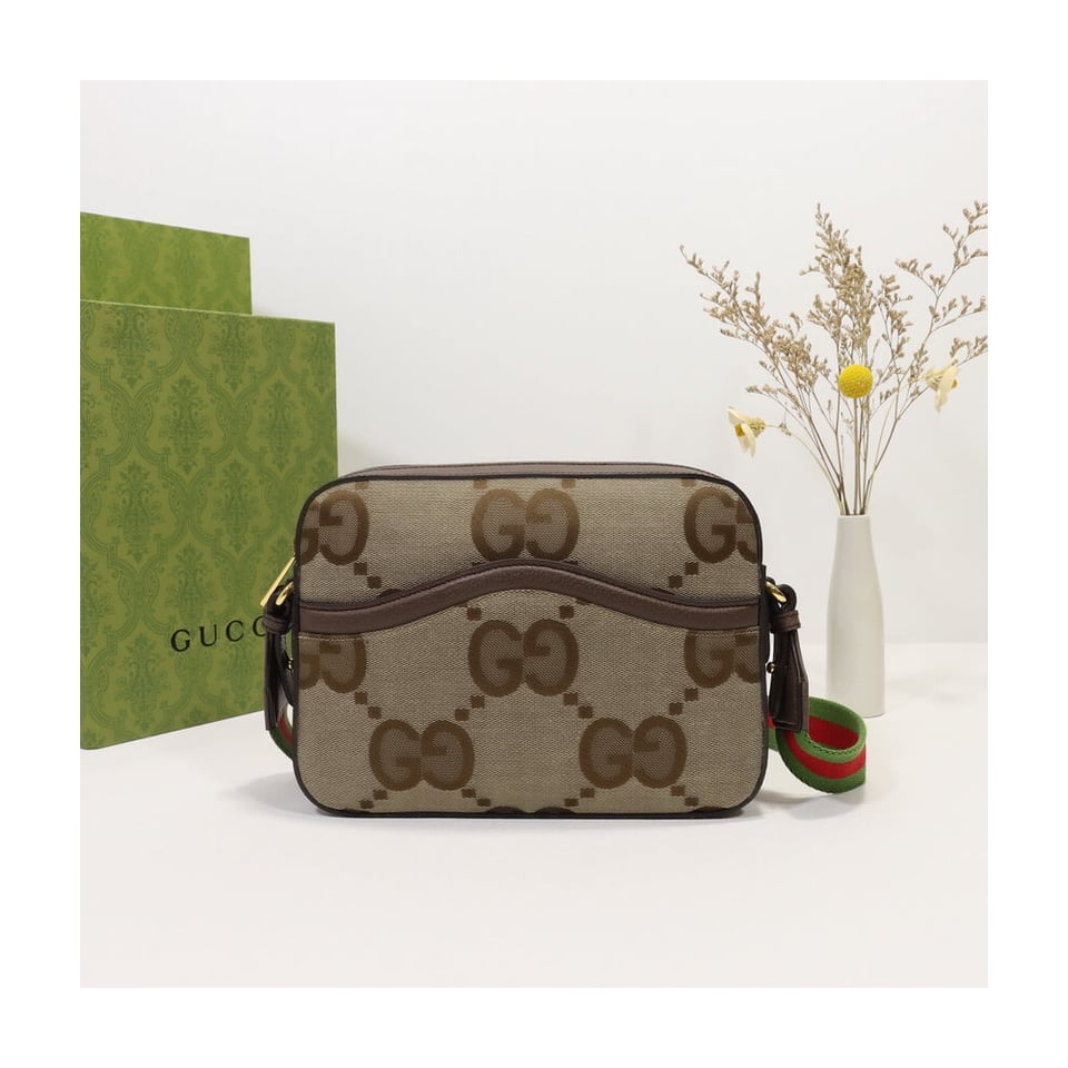 Gucci Messenger Bag With Jumbo GG view 4
