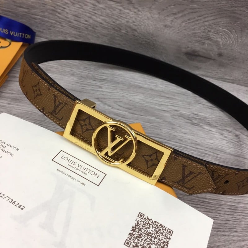 Louis Vuitton Dauphine 25mm Reversible Belt M0203U view 4