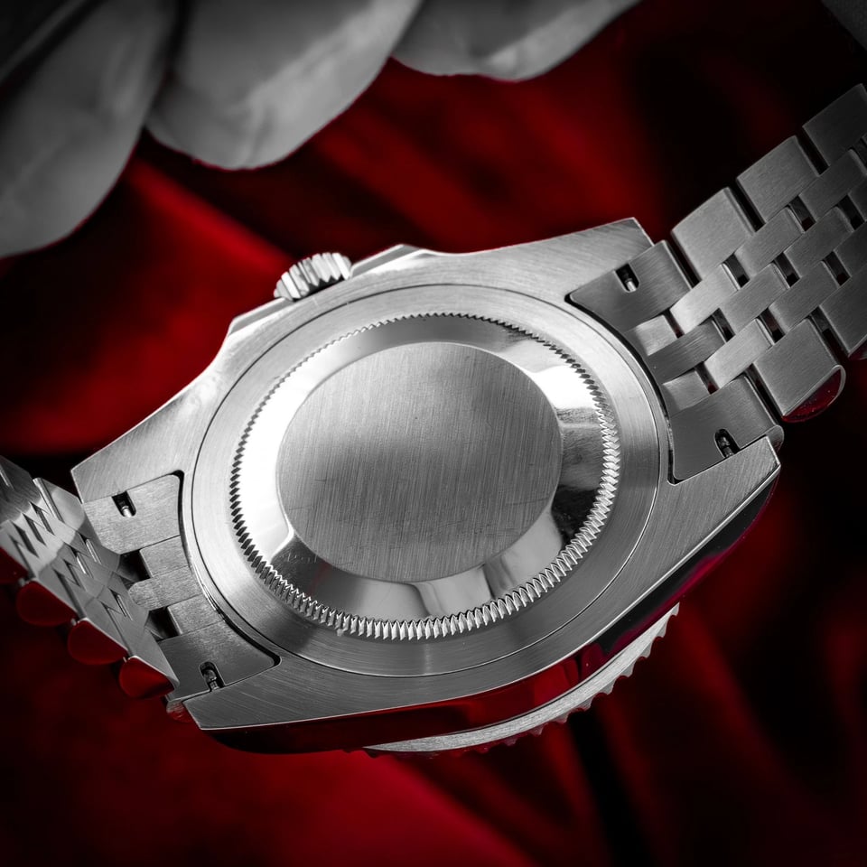 [SUPER CLONE] Rolex GMT-Master II Meteorite Pepsi Jubilee Stainless Steel 116710LN view 13