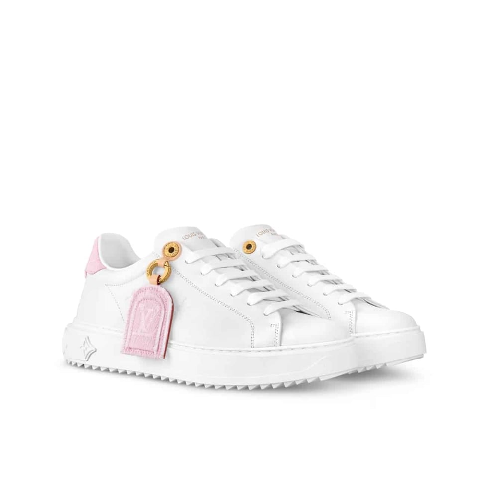 Louis Vuitton Time Out Sneaker Pink 1Aguxo view 2