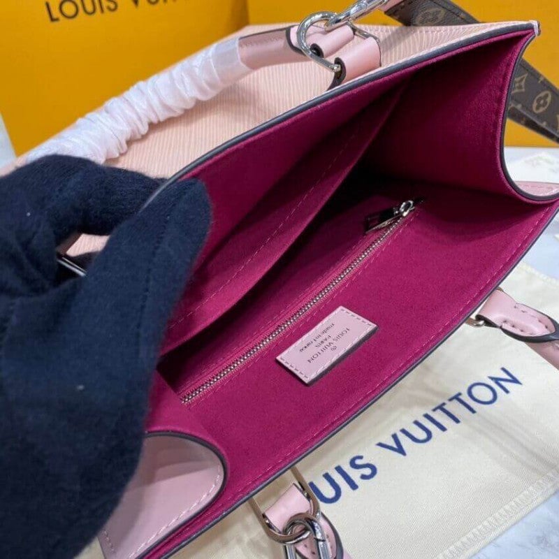 Louis Vuitton Sac Plat Bb 21Cm Rose Ballerine Pink view 4