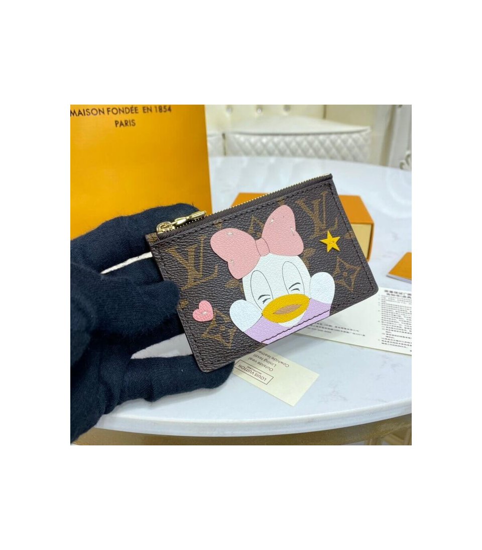 Louis Vuitton Daisy Duck Coin &amp; Card Holder view 2