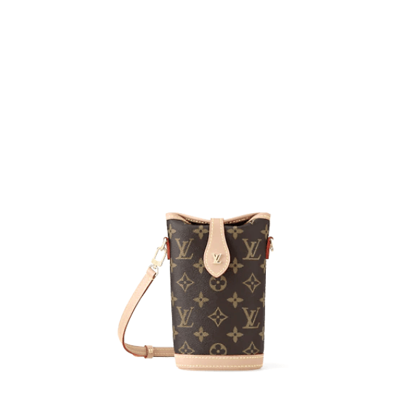 Louis Vuitton Fold Me Pouch Beige 19Cm M80874 view 2