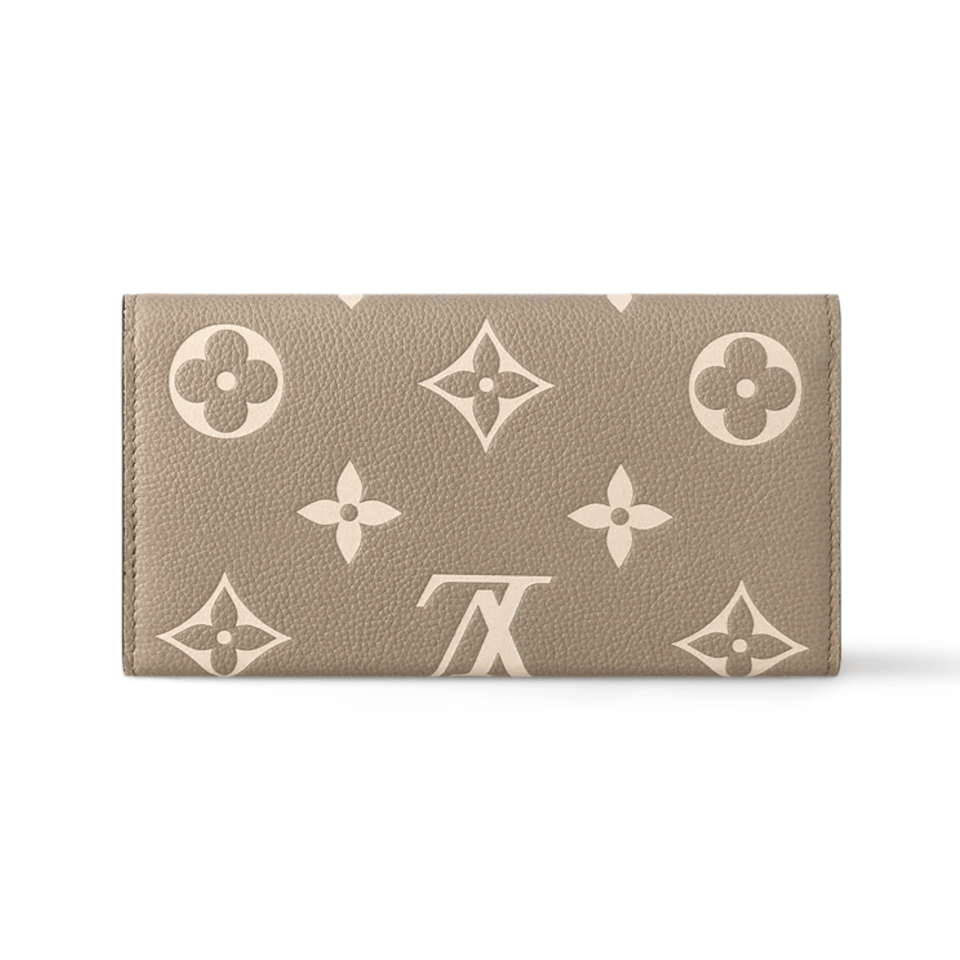 Louis Vuitton Bicolor Monogram Sarah Wallet For Women 19cm M81049 view 6