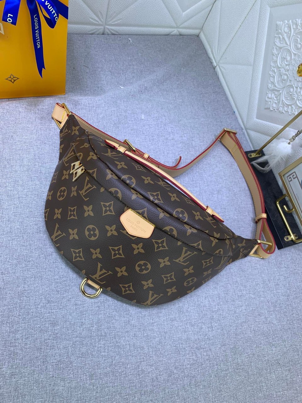 Louis Vuitton Monogram Bumbag Brown 37Cm view 3