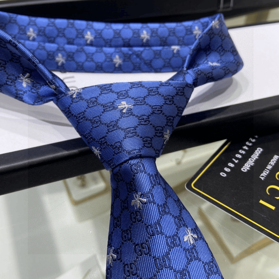 Gucci Necktie Versatile Canvas Tie For Men view 7