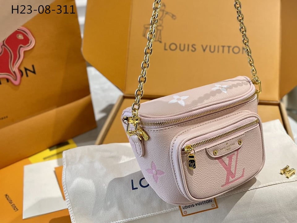 Louis Vuitton Mini Bumbag Pink 18Cm M82347 view 7