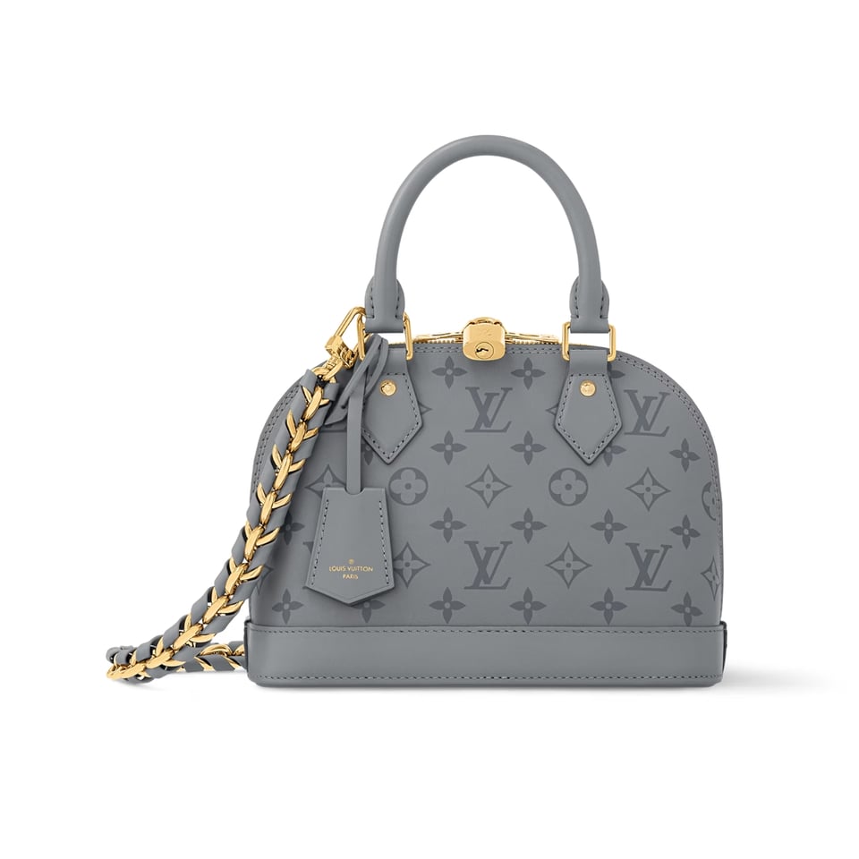 Louis Vuitton Alma Bb Gris Trianon 18Cm M12561
