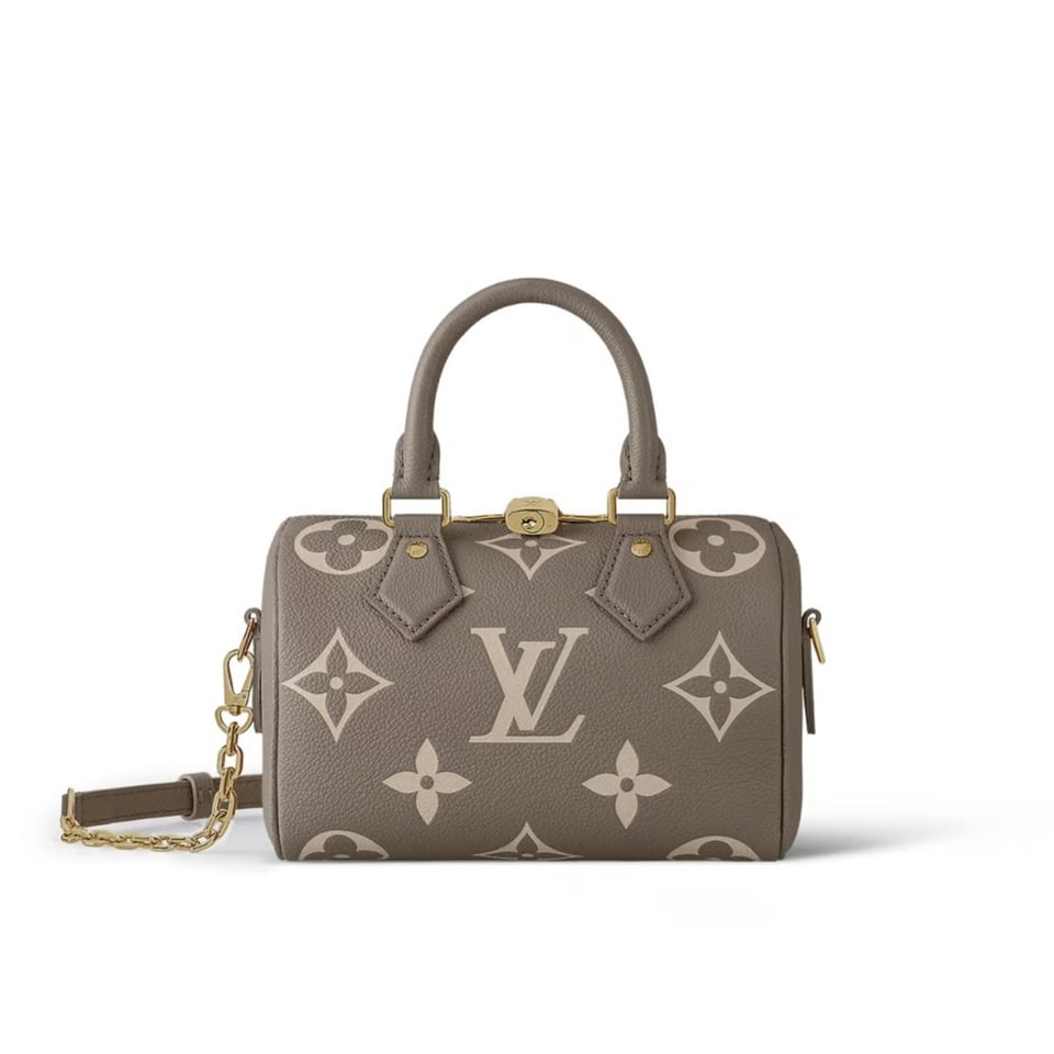 Louis Vuitton Speedy Bandouli Re 20 Monogram Empreinte Leather 20Cm M46575 view 2