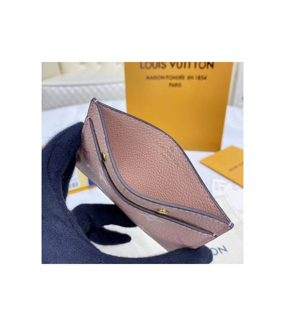 Louis Vuitton Card Holder Pink view 12