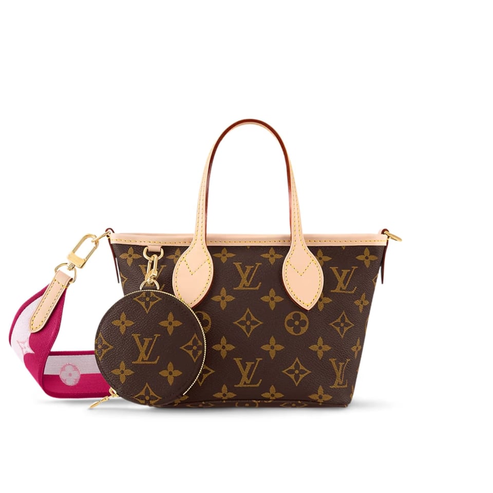 Louis Vuitton Neverfull BB Peony Pink 23.8cm M46786 view 2