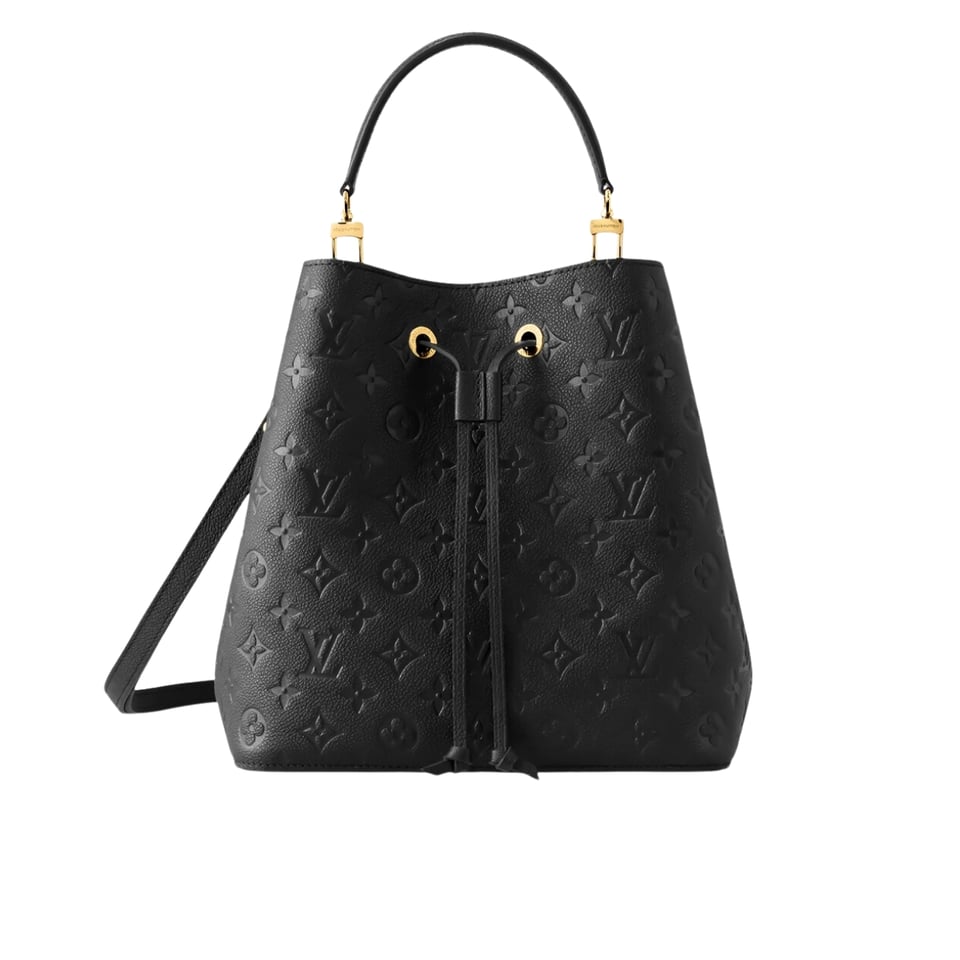 Louis Vuitton N Ono Mm Bucket 26Cm Black M45256
