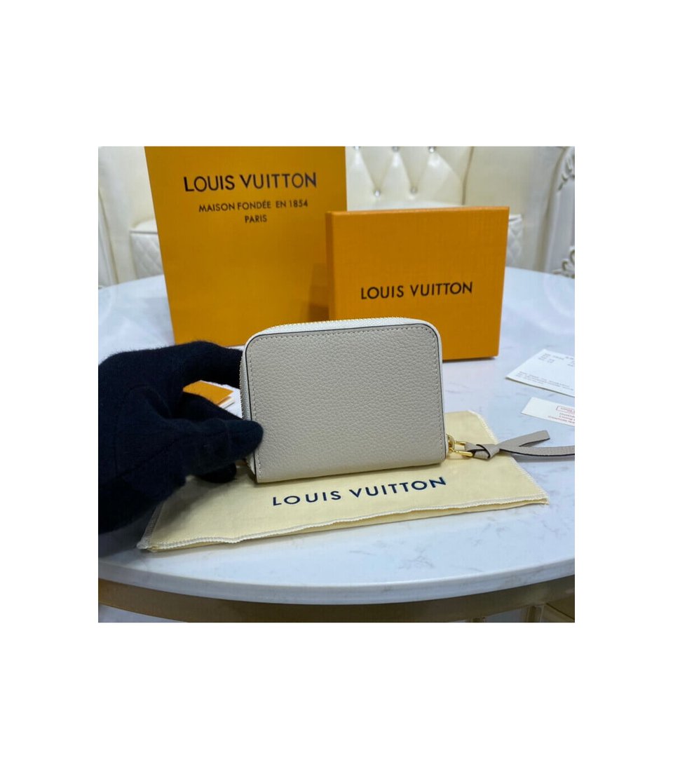 Louis Vuitton Lockme Zippy Coin Purse Greige view 4