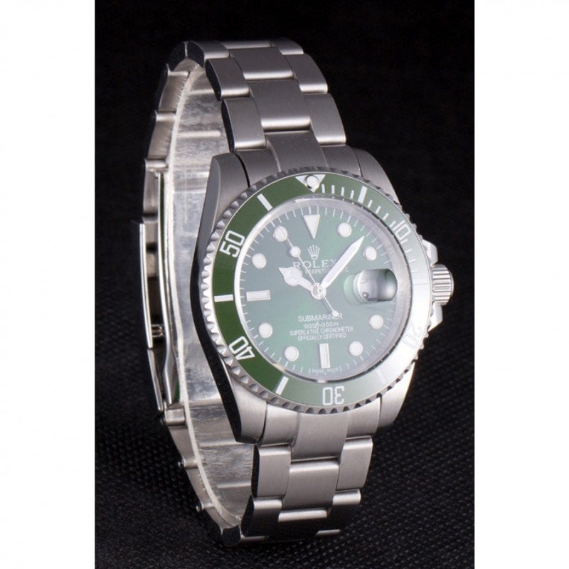 Rolex Submariner 40mm Green Dial Mechanism-SRL51 view 4