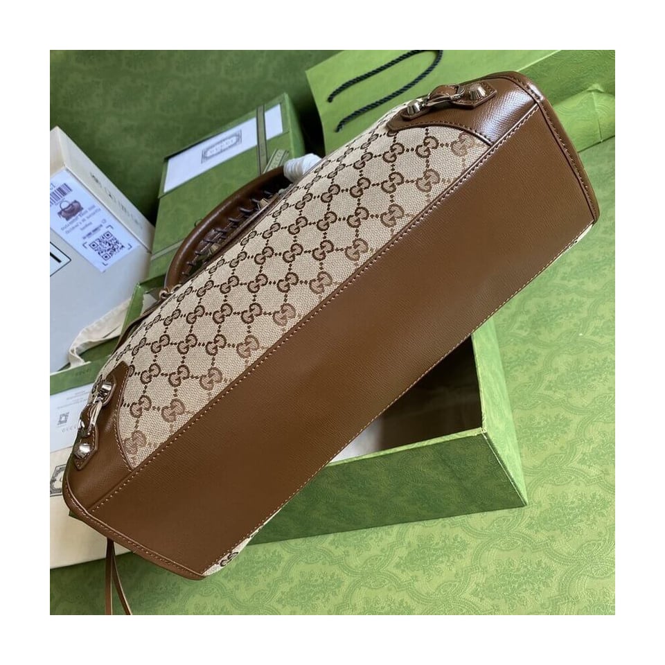 Gucci x Balenciaga GG Canvas City Bag 38cm view 4