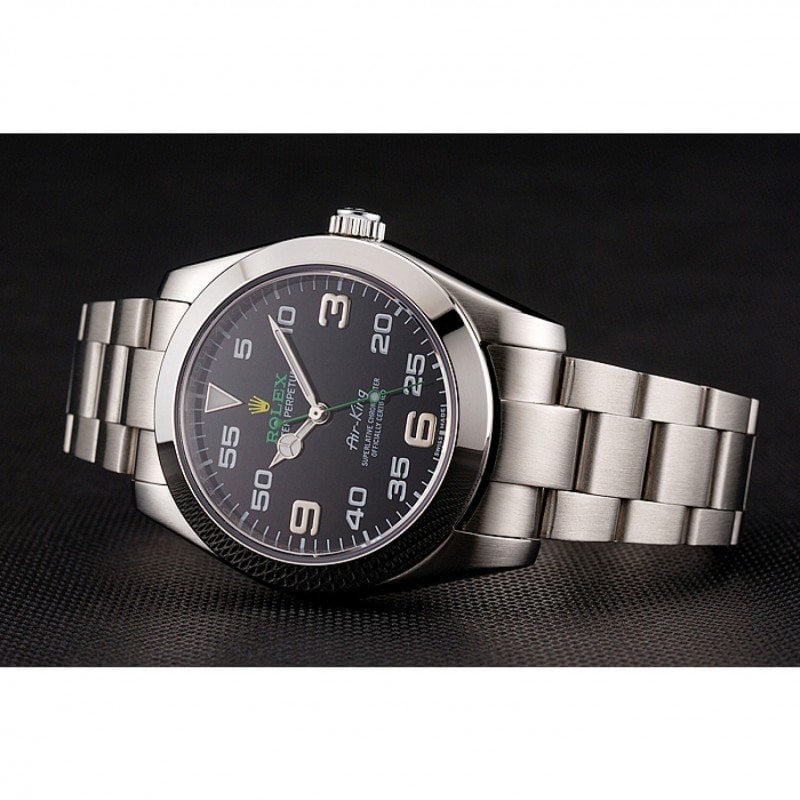 Rolex Air-King 38mm Black Dial 116900 view 4