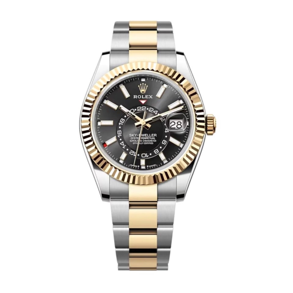 Rolex Sky-Dweller 42 mm Bright black Dial 336933 view 2