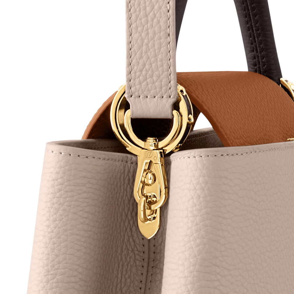 Louis Vuitton Capucines MM M12956 Gray 31.5cm/ 12.2in view 3