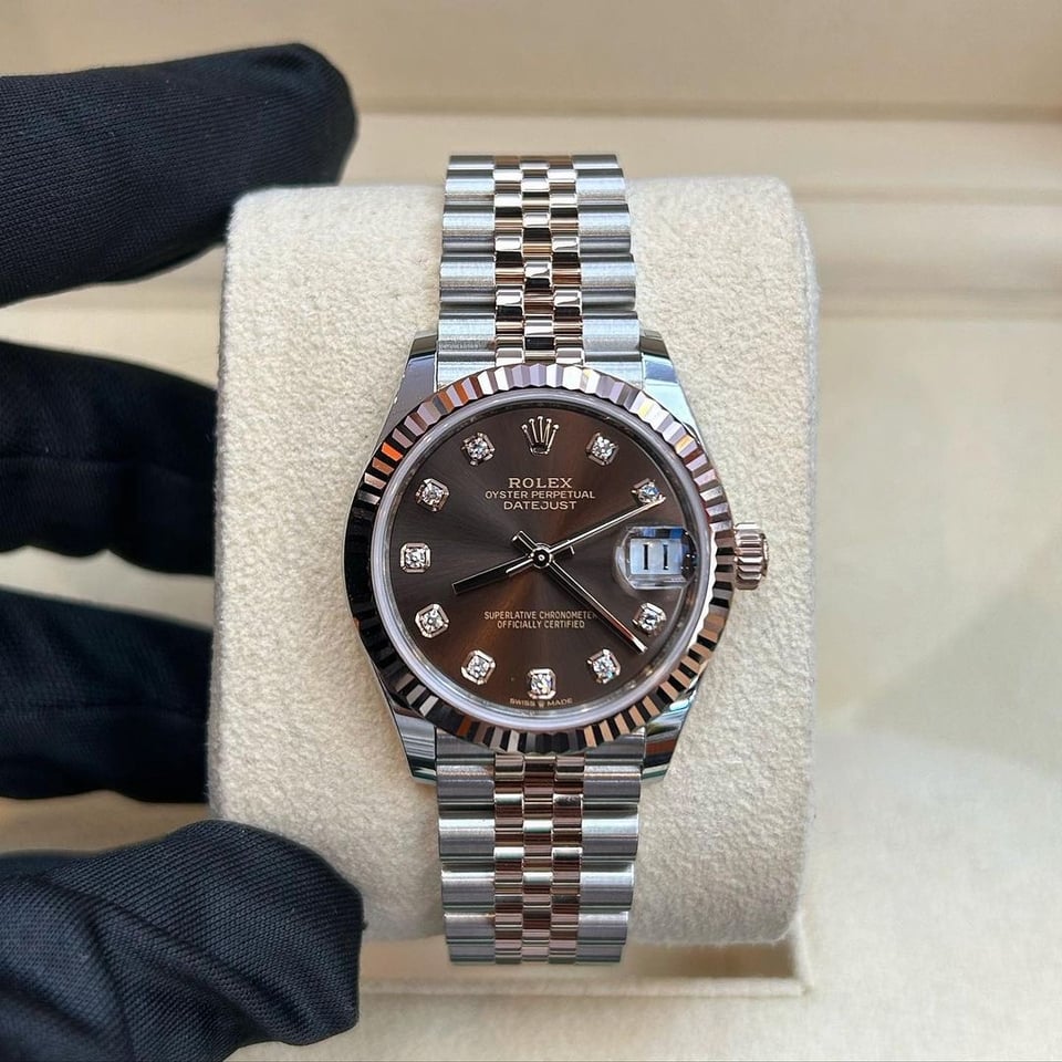 [Superclone] Rolex Datejust 36mm Chocolate Dial Diamond Jubilee 126231 view 2