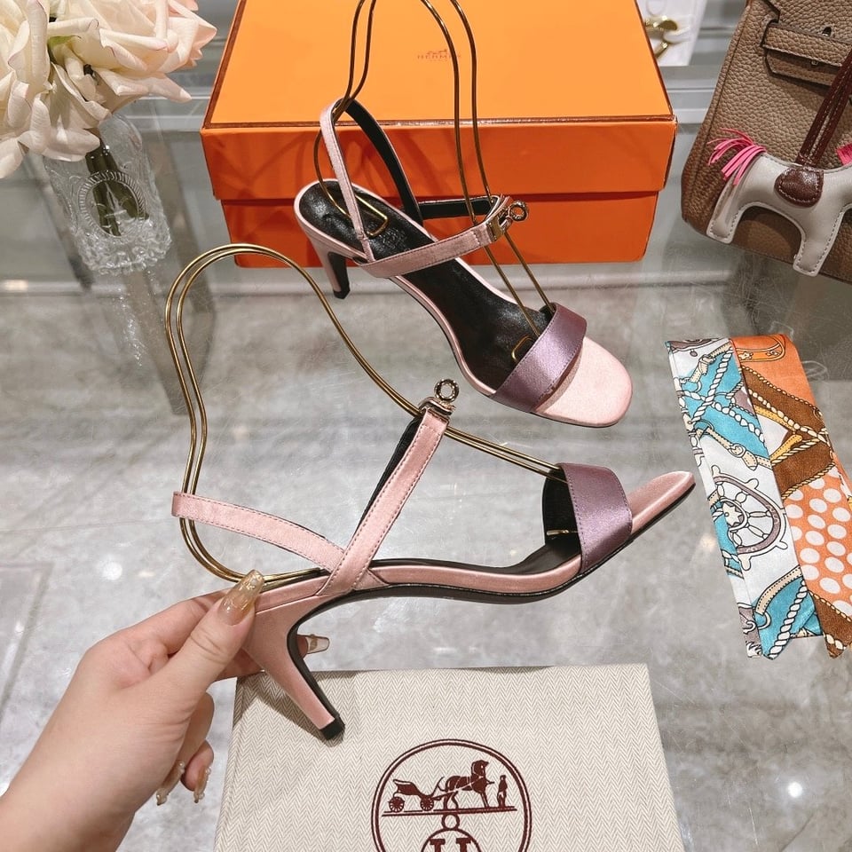 Hermes Glamour 75 Sandal Multiolor H232133Z 9J365 view 4