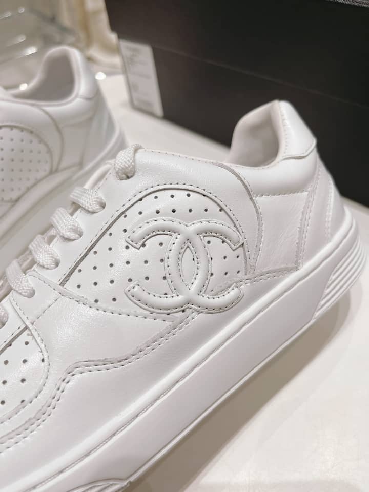 Chanel Air Force Sneaker White G45079B13302Np503 view 5