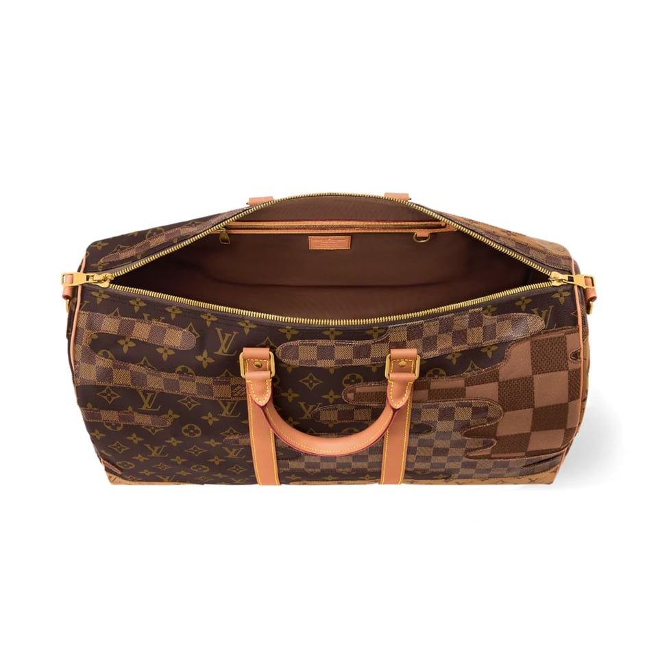 Louis Vuitton Keepall Bandoulière Bag 50cm/19.7in Brown Monogram Landscape M26119 view 4