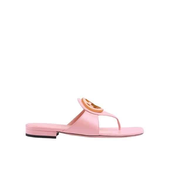 Gucci Women’S Gucci Blondie Thong Sandal Pink ?739048 C9D00 5909 view 2