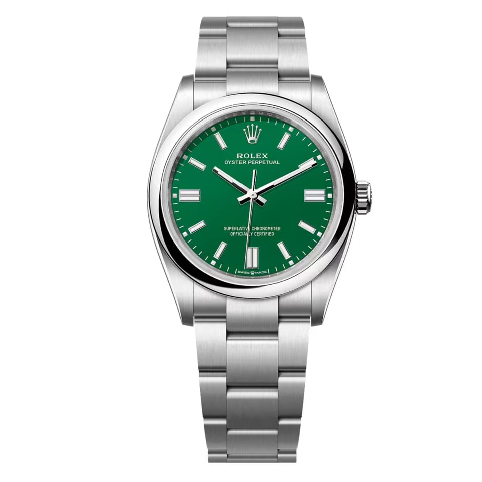 [Superclone] Rolex Oyster Perpetual Lady 36mm Green Dial Oyster 126000
