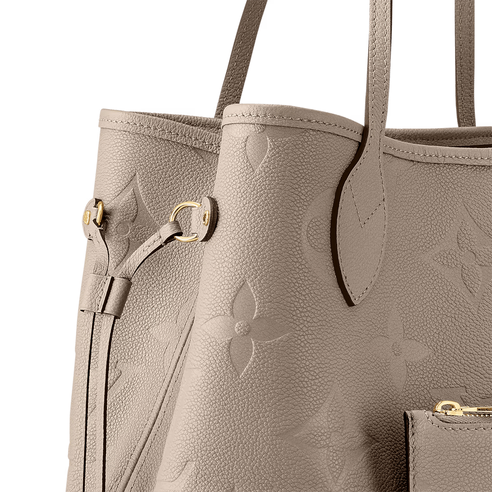 Louis Vuitton Neverfull Mm Tote Bag Tourterelle Gray 31cm M45686 view 9