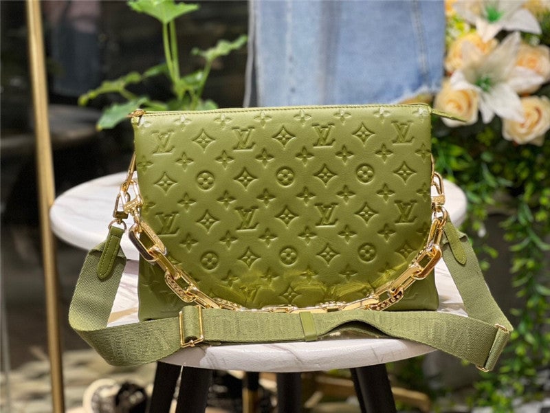 Louis Vuitton Coussin Mm 34Cm Khaki view 3