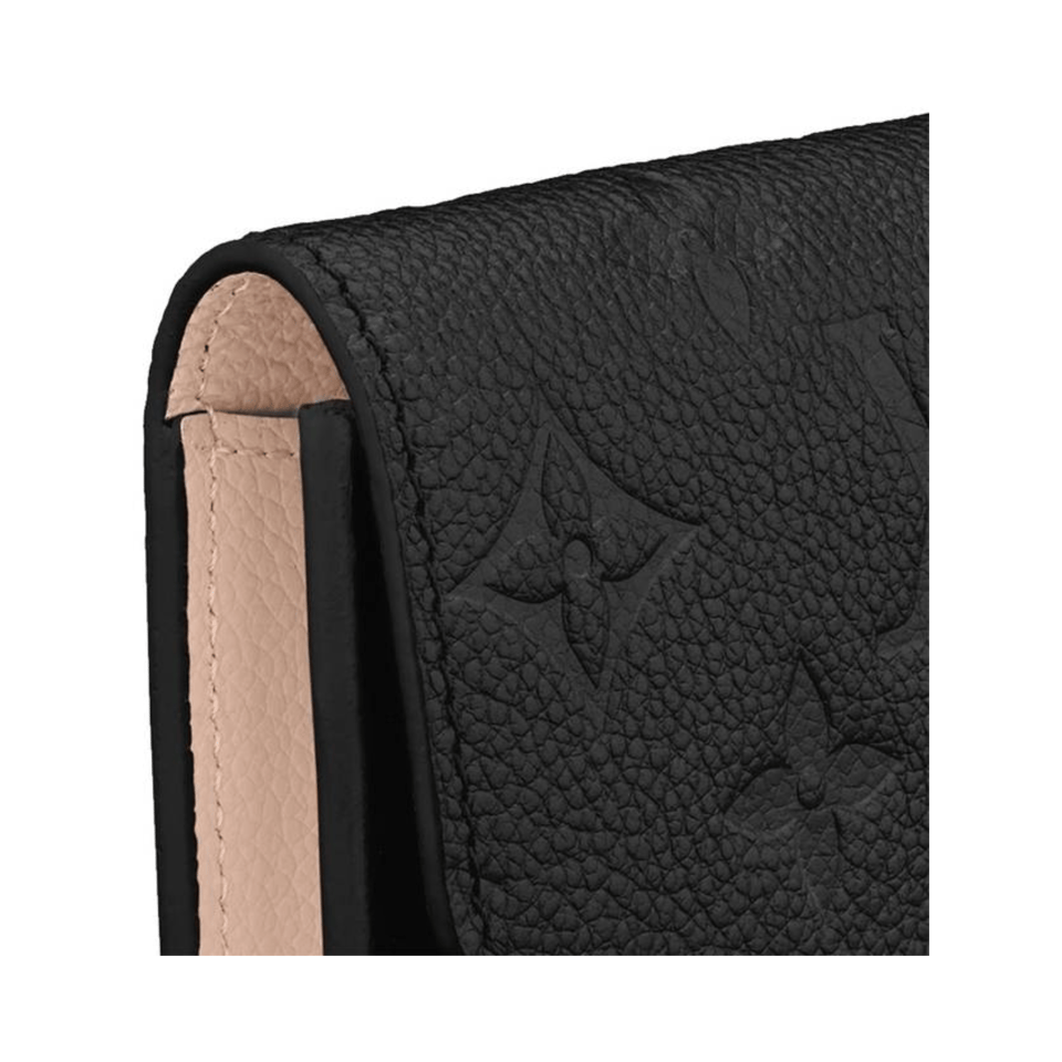 Louis Vuitton Monogram Empreinte Emilie Wallet Black view 6