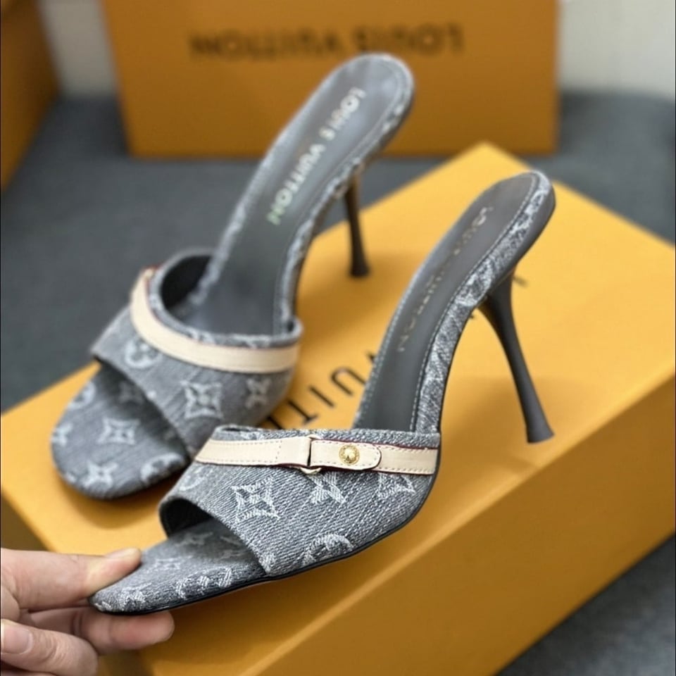 Louis Vuitton 6Am Mule Gray 1Adigt view 5