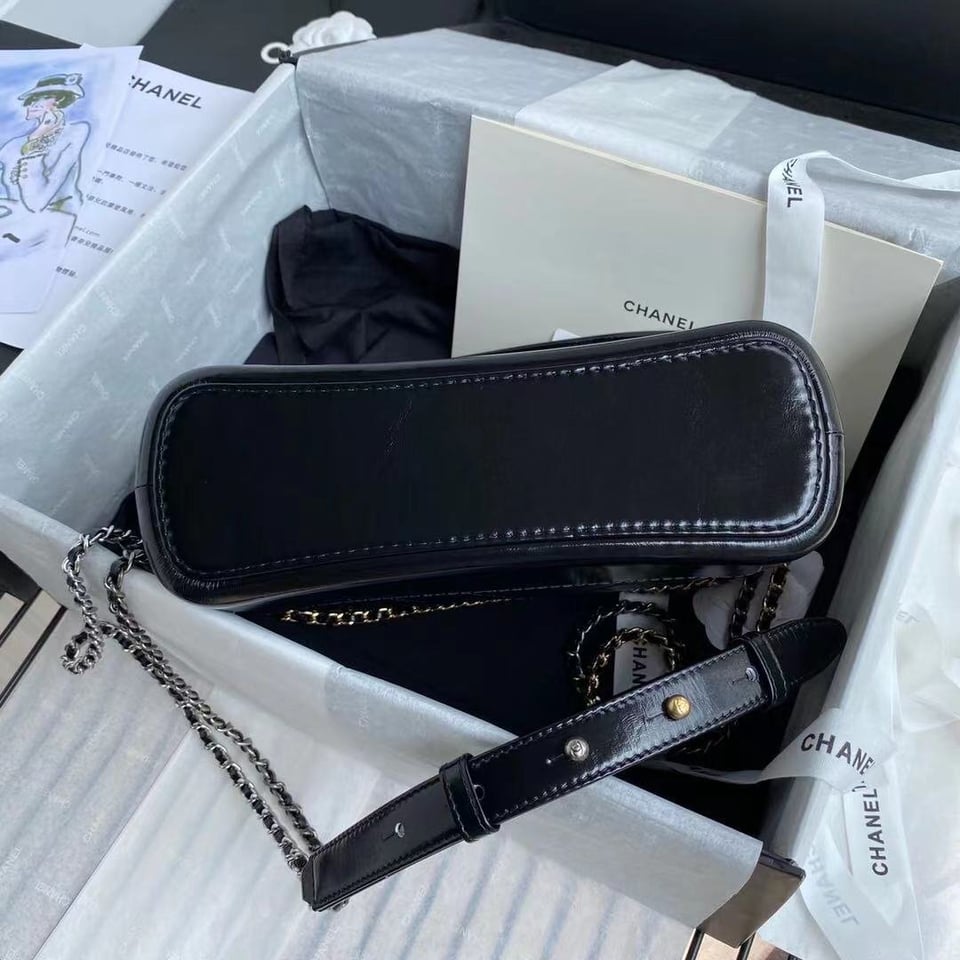 Chanel Bag Gabrielle Handle Black 20Cm/7.9in As0865 view 7