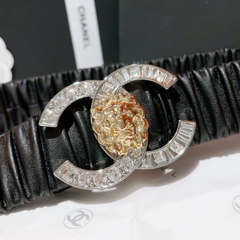 Chanel Elastic Waistbelt Black AA9142 view 4